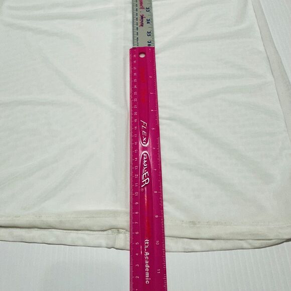 Dolce & Gabbana Tulle Midi Dress 44/ US 8 White Sheer Off The Shoulder NWT $2595 - Picture 9 of 12